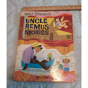 Walt Disney Uncle Remus Stories Hardcover Golden Book 1976 Many stories LARGE